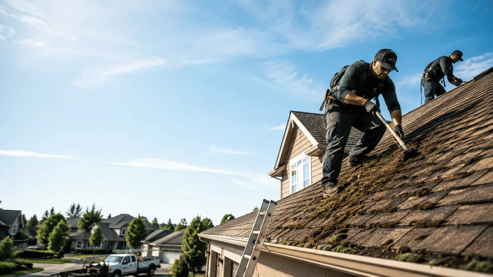 Roof Moss Removal in Ocate, NM near me
